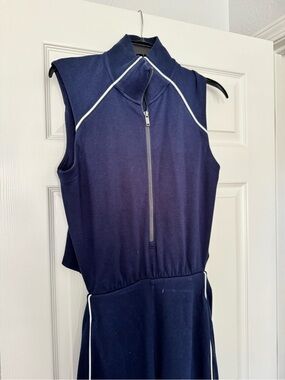 Spanx Navy jumpsuit